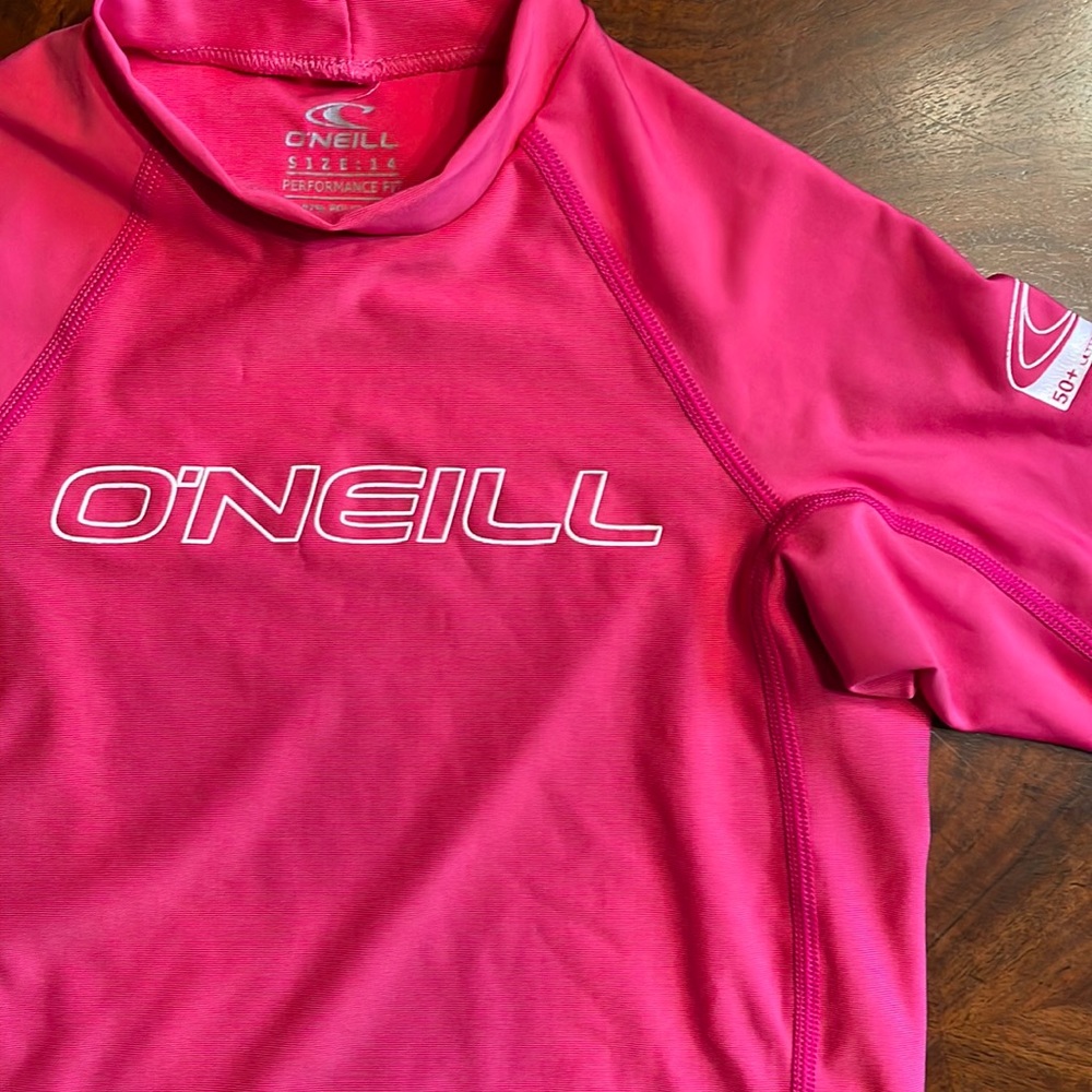 Long sleeve youth rash guard
